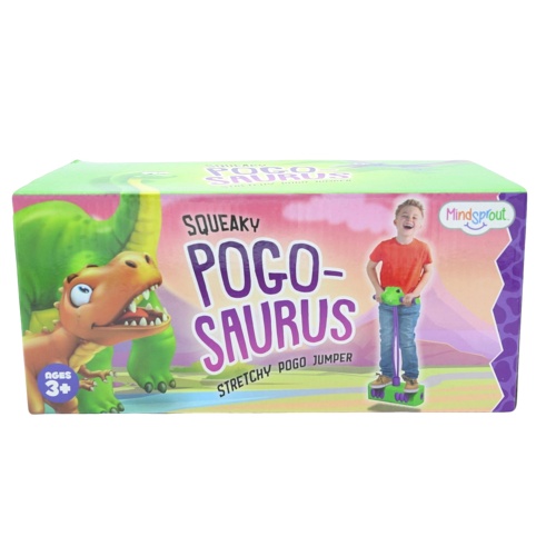 Squeaky Pogo-saurus Stretchy Pogo Jumper Mindsprout