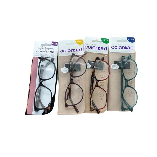 Reading Glasses Foster Grant Assorted w/ carry case