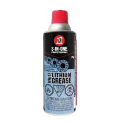White Lithium Grease Spray 290g 3-In-1