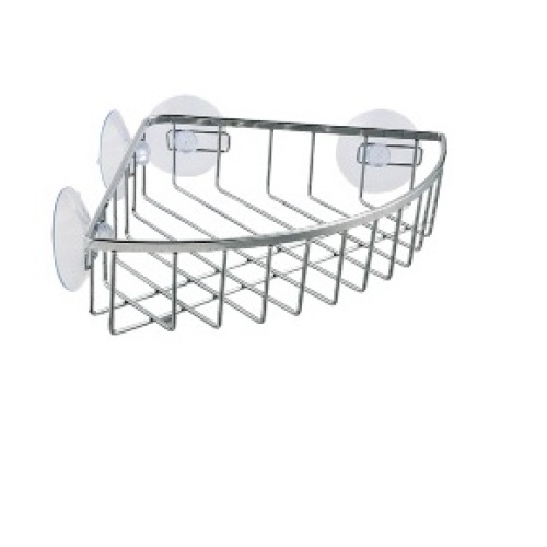 corner shelf Chrome with suction