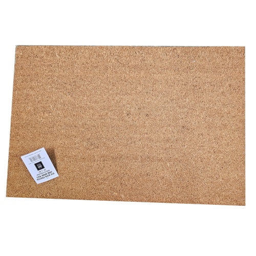 Coir door mat with PVC backed 24x36 inch