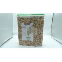 Cereal Container 24.4 Cups Plastic Side Latching Lid Goodcook