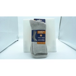 Diabetic Socks 3pk. Grey Size 10-13