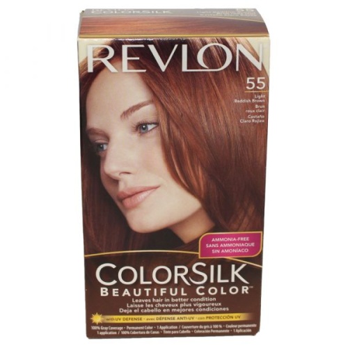 Revlon Colorsilk #55 Light Reddish Brown