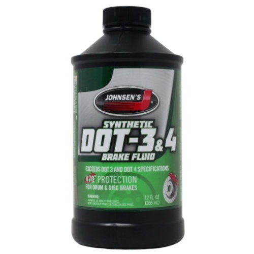 Brake Fluid 355ml DOT 3 & 4 Johnsen's