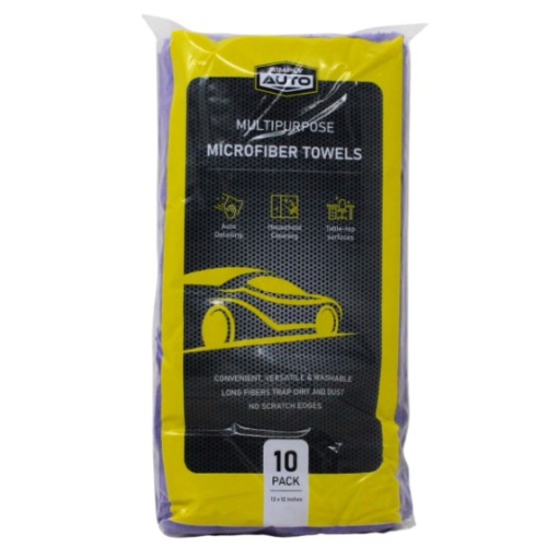Microfiber towels Edgeless 10ct Simply Auto