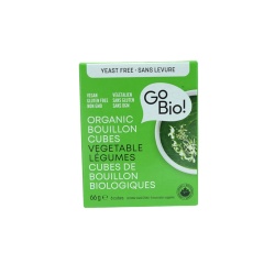Organic Bouillon Cube Vegetable 66g. 6 Cubes Go Bio!
