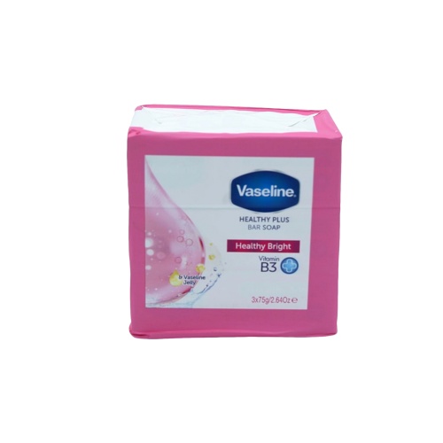 Bar Soap Healthy Bright 3 x 75g. Vaseline