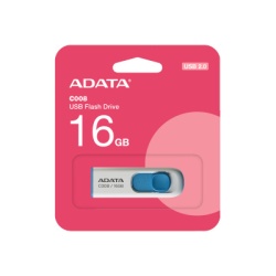 Flash Drive 16GB C008 USB 2.0 Retractable Capless ADATA