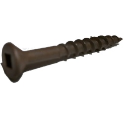 Deck Screws 8x1-1/2 Brown 30lbs 6,000 pcs ($5.99/LB)