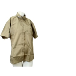 Jason Alexander Short Sleeved Shirt Medium Khaki (or 2/$9.99)