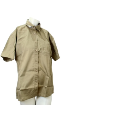 Jason Alexander Short Sleeved Shirt Medium Khaki (or 2/$9.99)