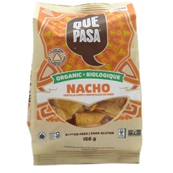 Que Pasa Nacho Tortilla Chips 156g. Organiz Que Pasa