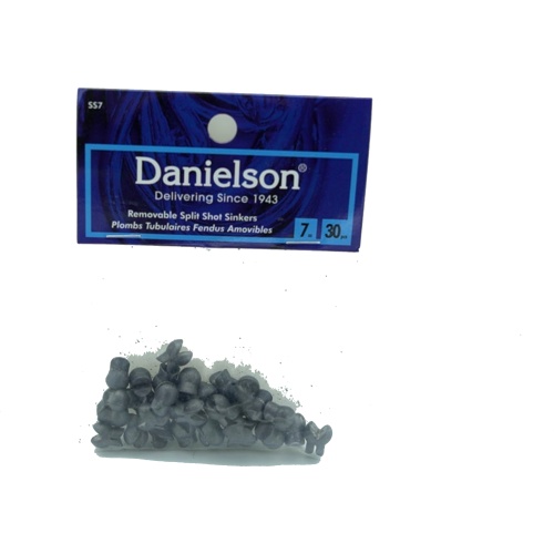 Removeable Split Shot Sinkers 7oz. 30pk. Danielson