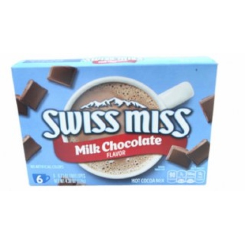 Hot Cocoa Mix 6pk. 124g. Milk Chocolate Flavor Swiss Miss