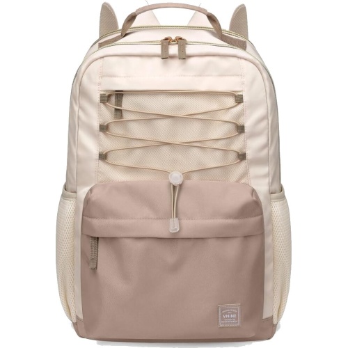 Vnine Laptop Backpack Beige