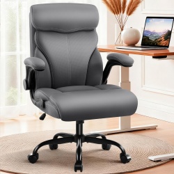 Office Chair Dark Gray Ergonomic High Back