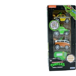 Teenage Mutant Ninja Turtles Shell Riders 4pk. Ass't Diecast Vehicles