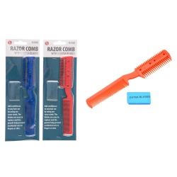 Razor Comb w/Replacement Blades