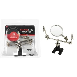 Magnifier 2.5 Helping Hand 4x Magnification"