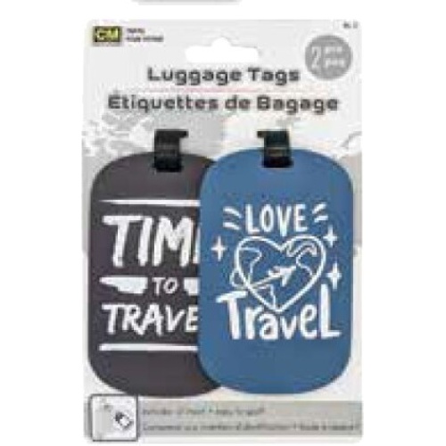 Luggage Tags 2Pk CM