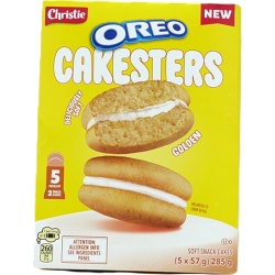 Oreo Cakesters Golden 5 Packs x 2 Snack Cakes 285g.