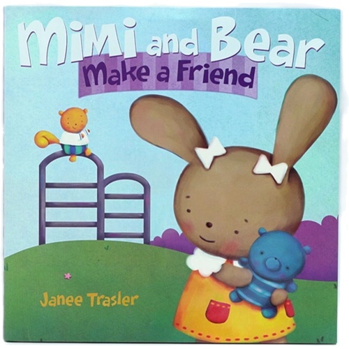 Book Mimi And Bear Make A Friend Hardcover
