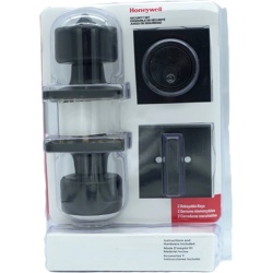 Entry Knob & Deadbolt Kit Matte Black Honeywell