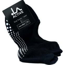 Grip Socks 1 Pair Black/white Medium La Active