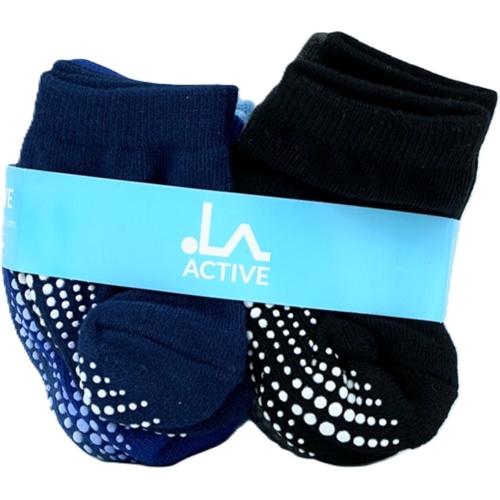 Infant Athletic Grip Socks 12pk. Boys Variety La Active