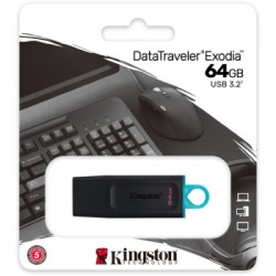 Flash Drive 64GB USB 3.2 Kingston Media Storage