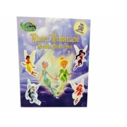 Sticker Book Reuseable Winter Wonderland Disney Faries
