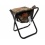 Folding Stool w/Storage Pocket Camo HQ Outfitters