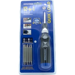 12 In 1 Screwdriver Set Quik Load Contracor Pro