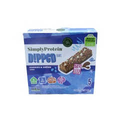 Simply Protein Dipped Bars Cookies & Crème 5 x 25g. Bars