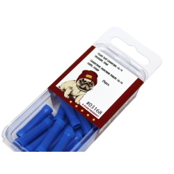 Flared Butt Connectors 16-14 25pk. Blue Vinyl Insulated Tuf Pug