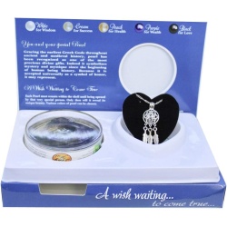 Necklace Love Pearl Dream Catcher