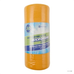 Multi-Purpose Microfibre Cloths 12 x 12" 30pk. Hb Design"