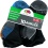 Socks Boy's 10pk. Ankles Black Assorted Size 9 - 2-1/2 Fruit Of The Loom
