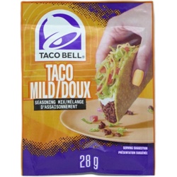 Taco Bell Mild Taco Seasoning 28g.