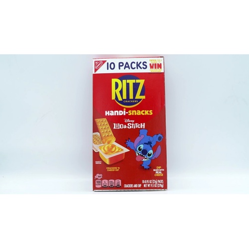 Ritz Crackers Handi-Snacks 10 - 27g. Packs Disney Lilo & Stitch