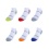 Socks Boy's 6pk. Low Cuts White Assorted Size 3-9 Fruit Of The Loom
