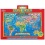 Map Of The World Magnetic Puzzle & Playboard 100pc.