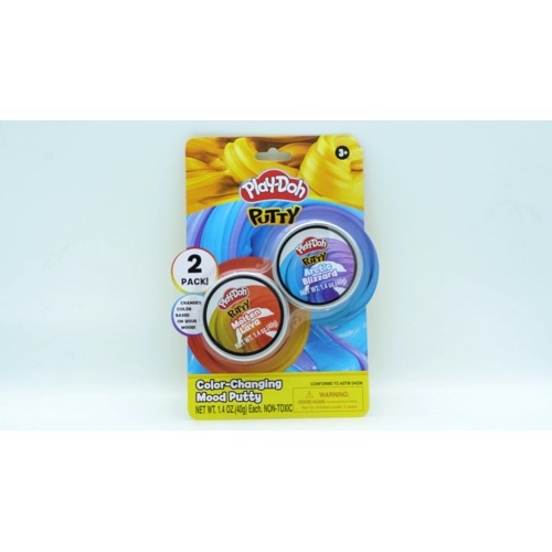 Play-doh Color Changing Mood Putty 2pk. Assorted Colours  40g.
