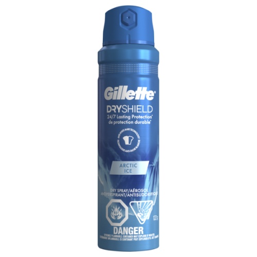 Gillette Spray 122g Arctic Ice