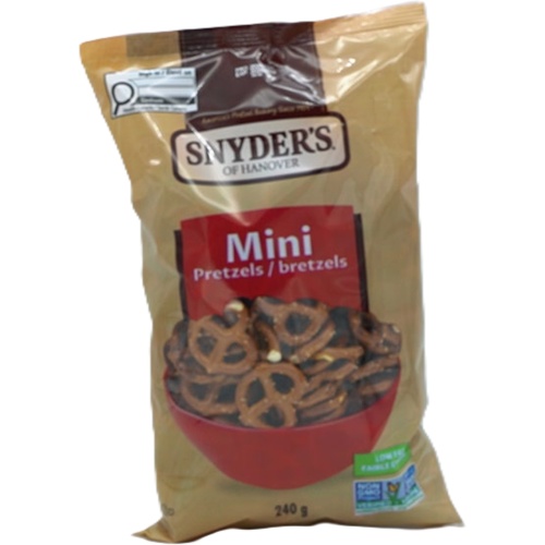 Mini Pretzels 240g. Snyder's Of Hanover