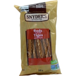 Pretzel Rods 240g. Snyder's Of Hanover