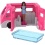 Mini Barbie Land Doll & Van Playset