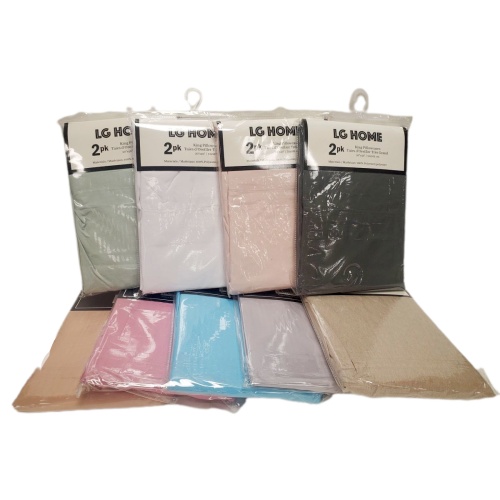 Pillowcases Microfiber 2pk – King  20x40