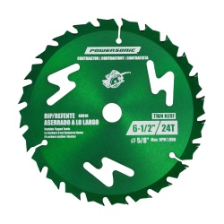 Saw blade contractor 6.5 inch 24 tooth